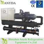 300 Kw 80 ton priemyselne chladený skrutkový chladič
