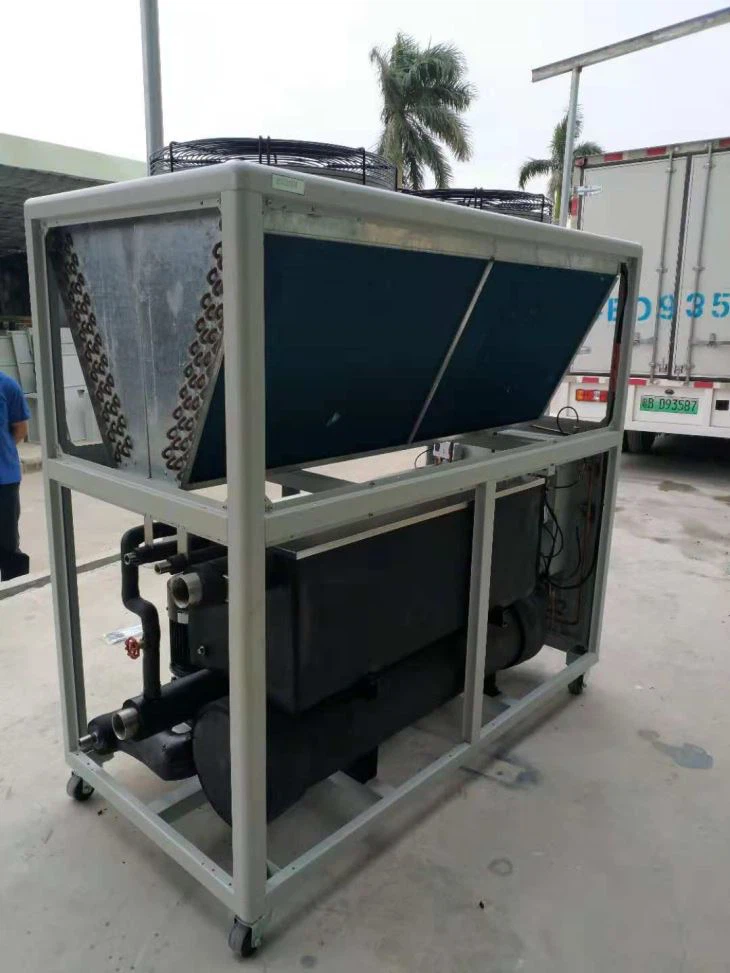 30KW 0C Glycol Chiller For Milk Cooling